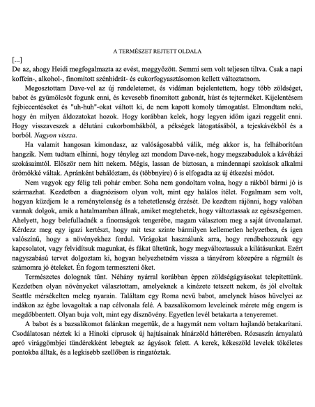 Az élet és az egészség mikrobiális gyökerei - A természet rejtett oldala