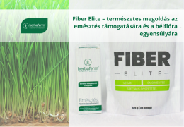 Fiber Elite – természetes megoldás az emésztés támogatására és a bélflóra egyensúlyára Fiber Elite – természetes megoldás az emésztés támogatására és a bélflóra egyensúlyára